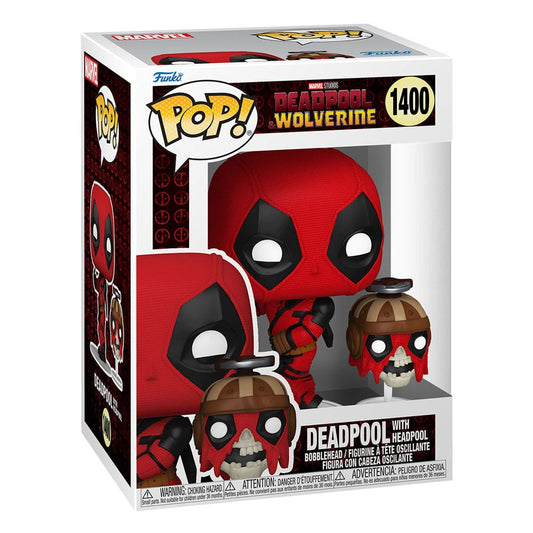 Deadpool 3 POP & Buddy! Vinyl Figure Deadpool w/Headpool 9 cm Funko