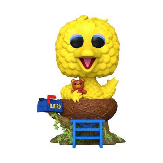 Sesame Street POP! Deluxe Vinyl Figure Big Bird in Nest 17 cm POP! Figures