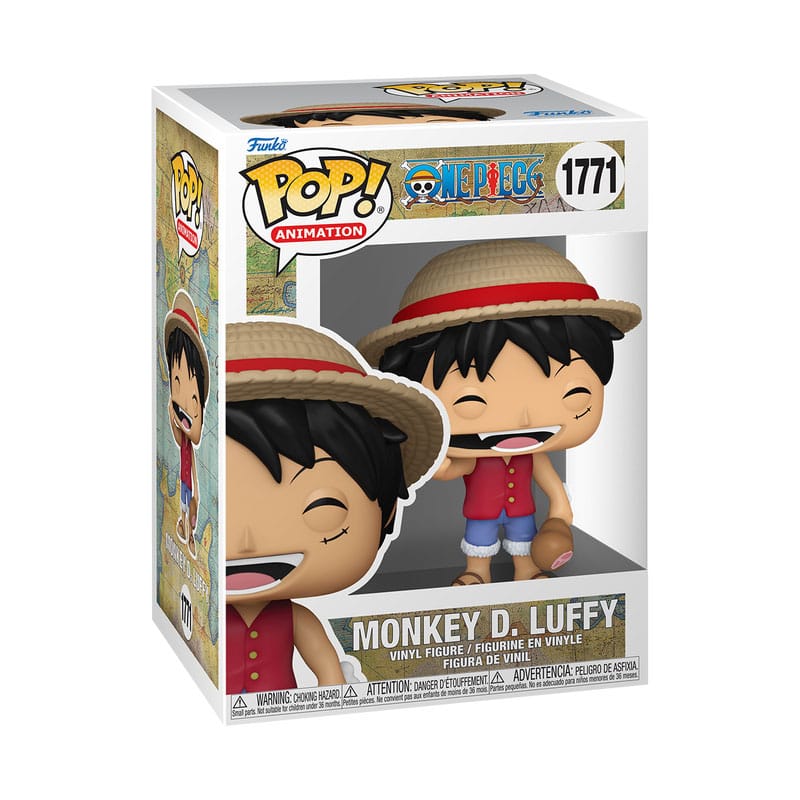 One Piece POP! Animation Vinyl Figures Luffy (Refresh) 9 cm Funko POP Funko