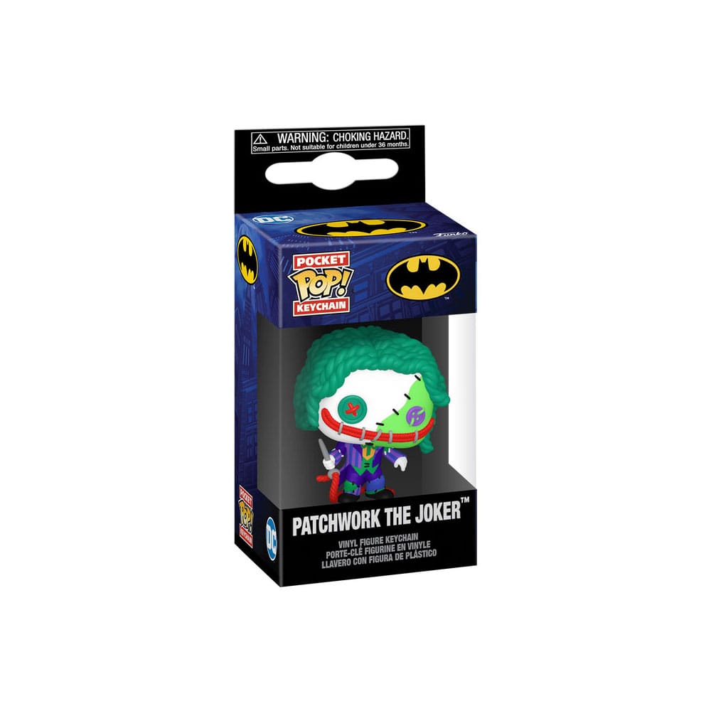 DC Patchwork POP! Vinyl Keychains 4 cm Joker Display (12) Funko POP
