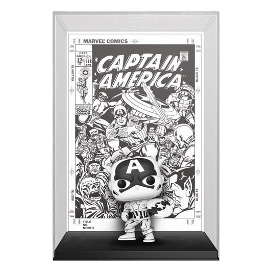 Marvel 85th Anniversary POP! Comic Cover Vinyl Figure Captain America 9 cm POP! Figures