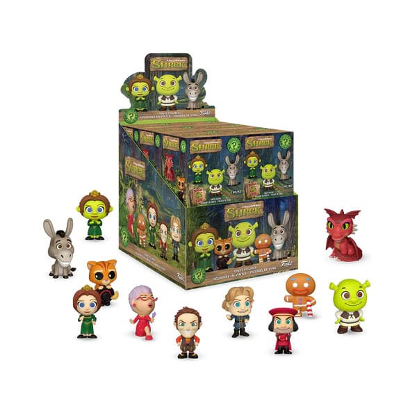 Shrek Mystery Mini Figures 30th Anniversary 5 cm Display (12) Funko