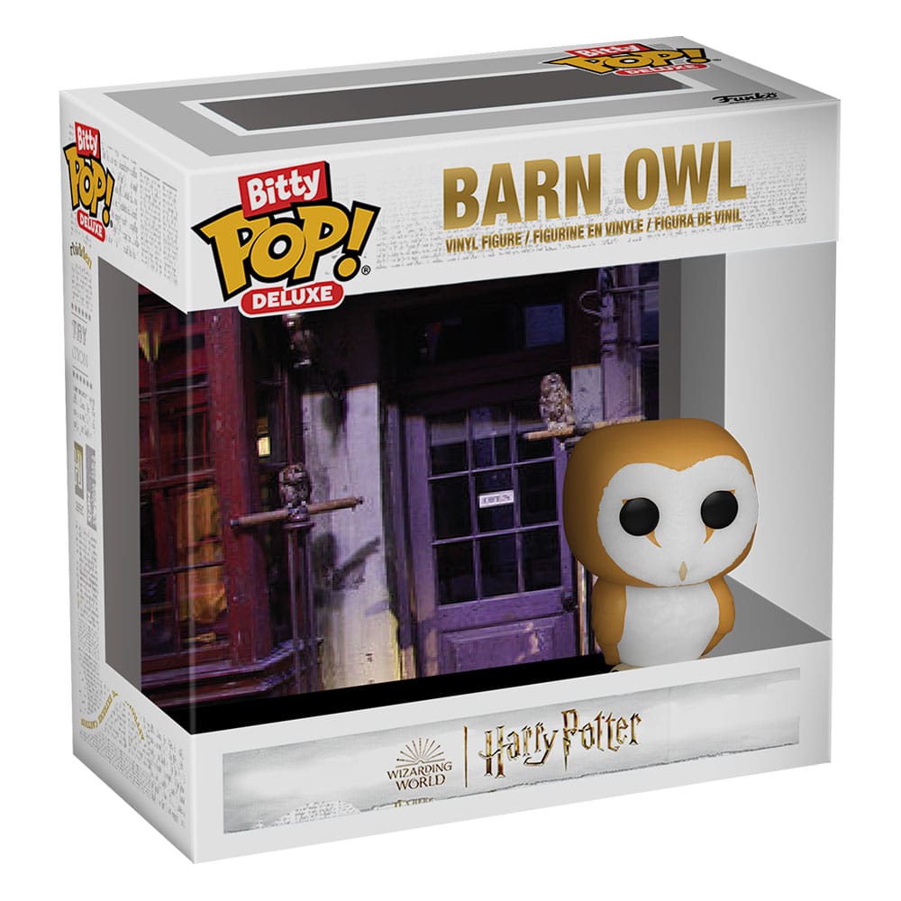 Harry Potter Bitty POP! Deluxe Vinyl Figure Barn Owl(Owl Emporium) Display (12) 2,5 cm Funko POP