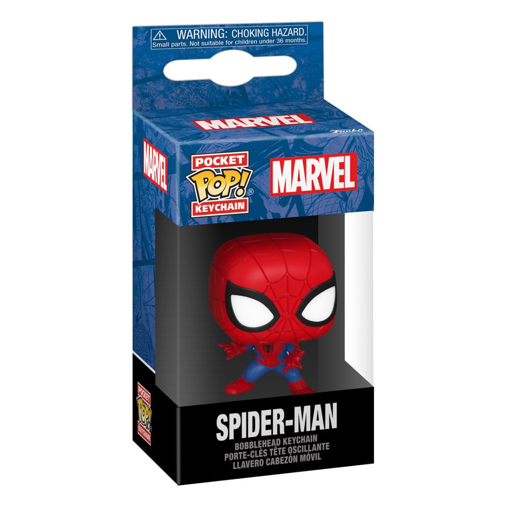 Marvel POP! Vinyl Keychains 4 cm New Classics - Spider-Man Display (12) Funko POP