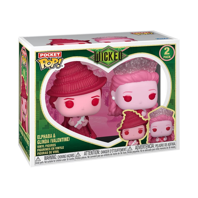 Wicked Pocket POP! Vinyl Figure 2-Pack Valentines 4 cm Funko POP
