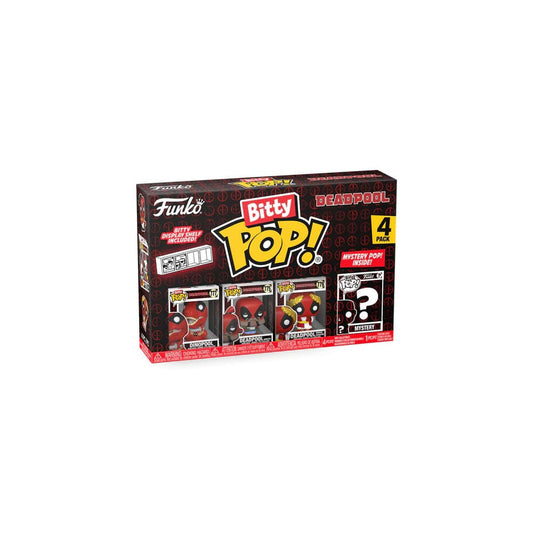 Deadpool Bitty POP! Vinyl Figure 4-Pack Dinopool 2,5 cm Funko