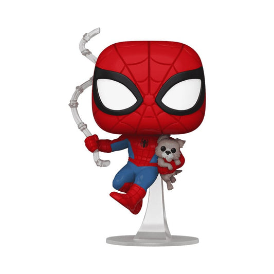 Spider-Man POP&Buddy! Movies Vinyl Figures Spidey w/Sandwich(Dog) 9 cm POP! Figures