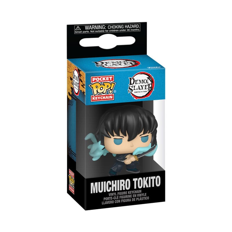 Demon Slayer: Kimetsu no Yaiba POP! Vinyl Keychains 4 cm Muichiro (Attack) Display (12) Funko