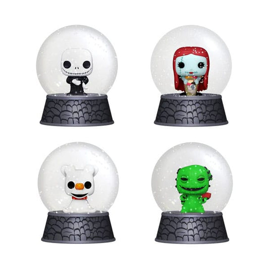Nightmare before Christmas by Loungefly Pins Blind Keychains Snowglobes Display (12)