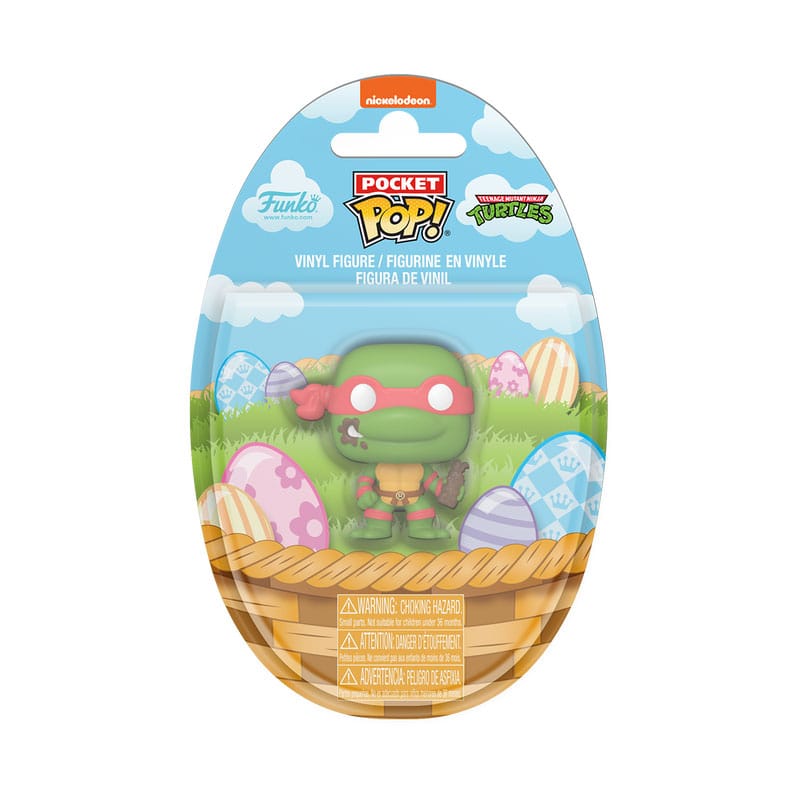 Teenage Mutant Ninja Turtles Pocket POP! Vinyl Figure Easter Raphael 4 cm Display (16) Funko