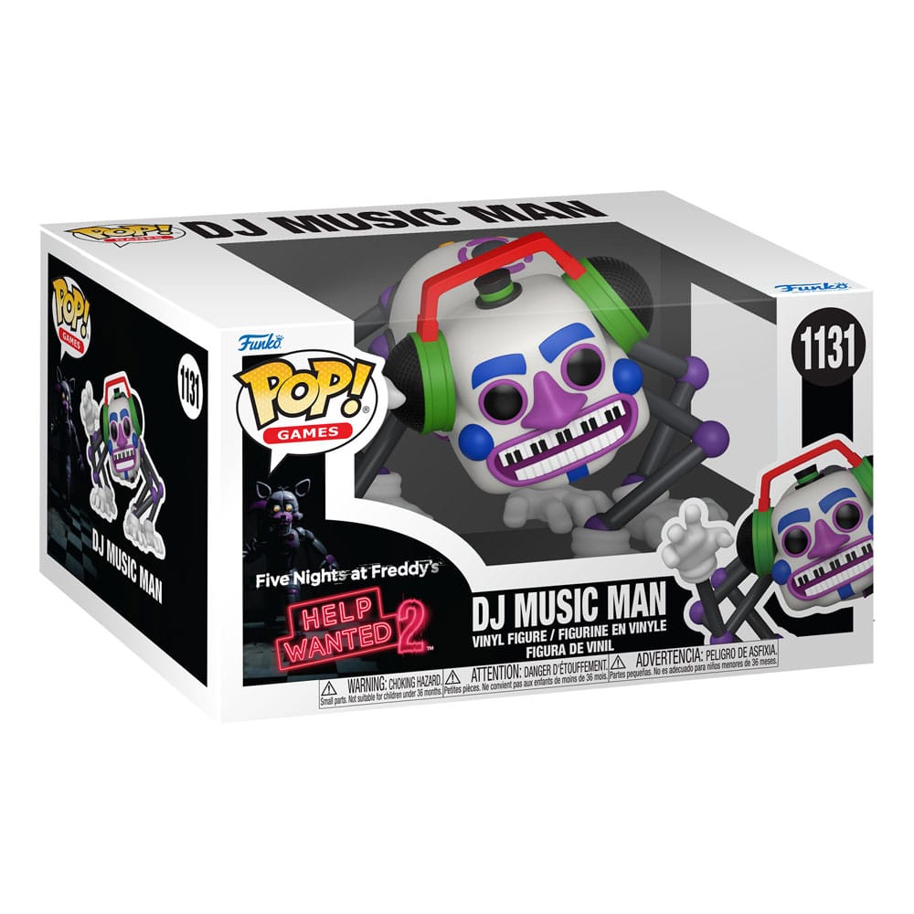 Five Nights at Freddy's: Help Wanted 2 POP! Premium Vinyl Figure DJ Music Man 9 cm Funko