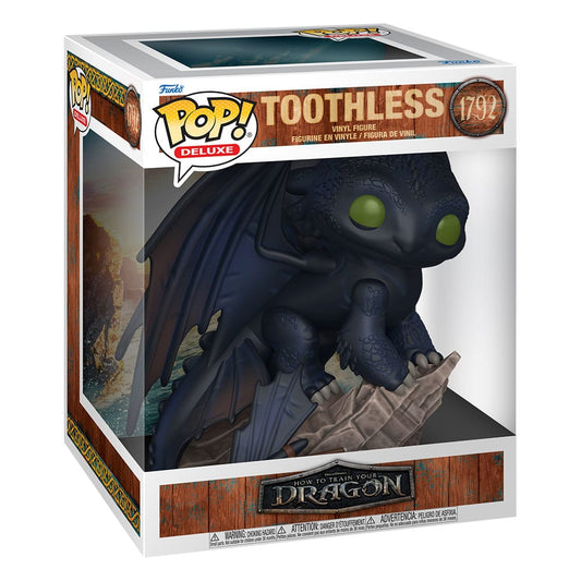 How to Train Your Dragon LAM POP! Deluxe Vinyl Figure Toothless 16 cm Funko POP Funko