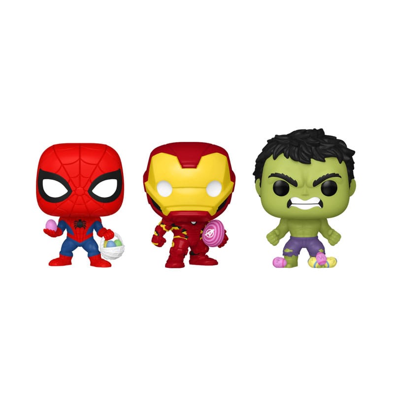 Marvel Pocket POP! Vinyl Figure 3-Pack Easter 4 cm Funko