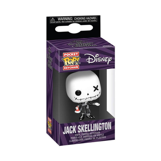 Nightmare before Christmas POP! Vinyl Keychains 4 cm Patchwork - Jack Display (12)