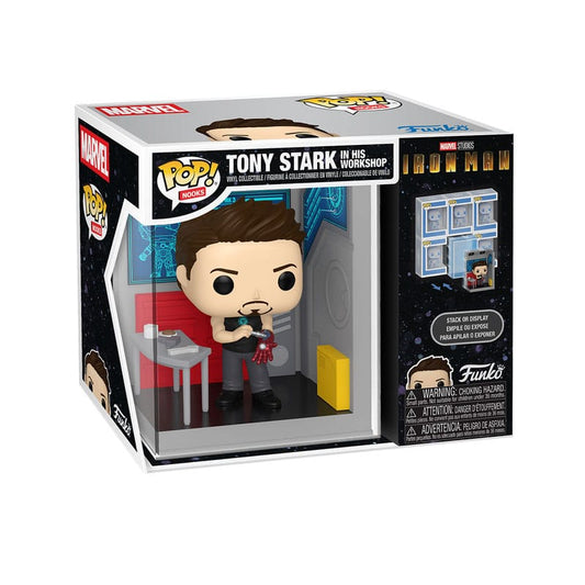 Marvel POP! Nooks Vinyl Figure Tony's Garage 9 cm Funko POP - FanofThings.co.uk