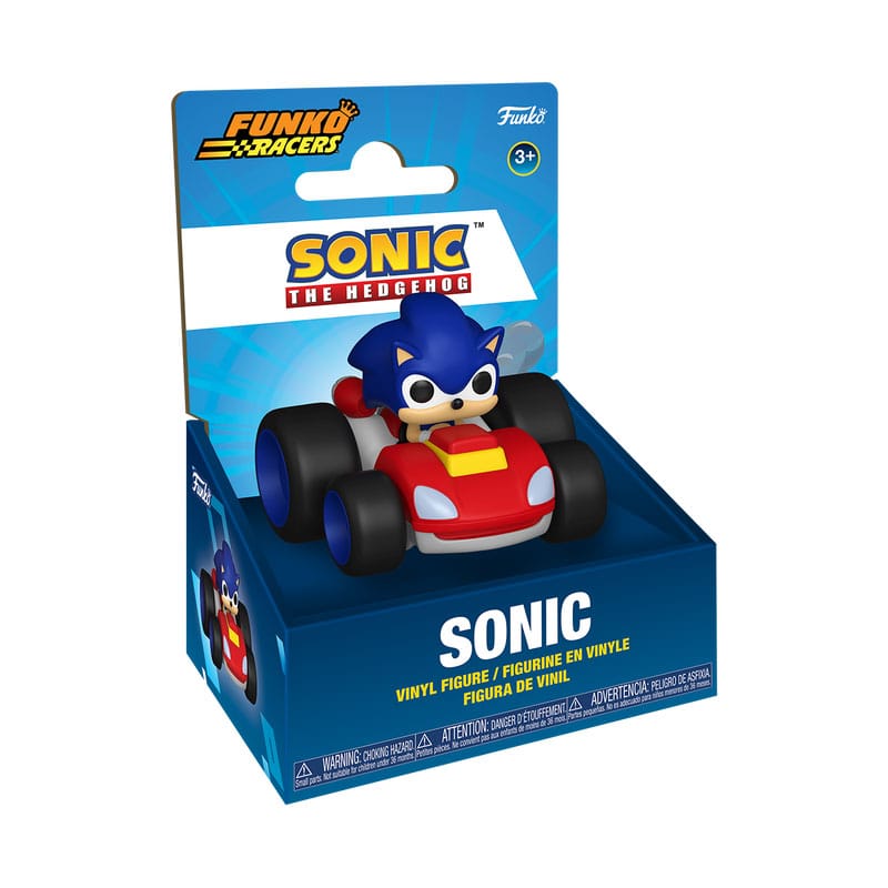 Sonic The Hedgehog Super Racers Diecast Figure Sonic 5 cm Funko POP