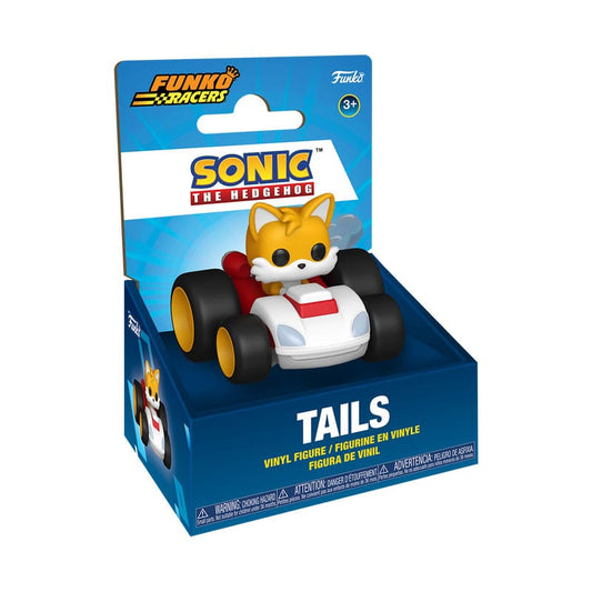 Sonic The Hedgehog Super Racers Diecast Figure Tails 5 cm Funko POP - FanofThings.co.uk