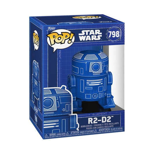Star Wars POP! Vinyl Figure SWS11-R2-D2 BP 9 cm Funko POP - FanofThings.co.uk