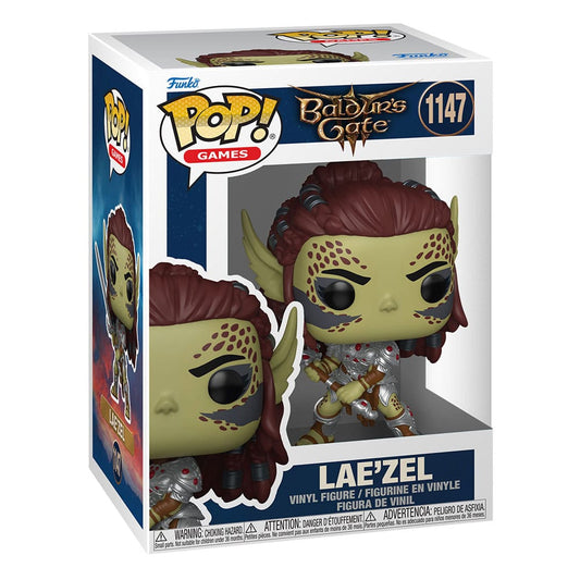 Baldur's Gate 3 POP! Games Vinyl Figure Lae'zel w/Sword 9 cm Funko