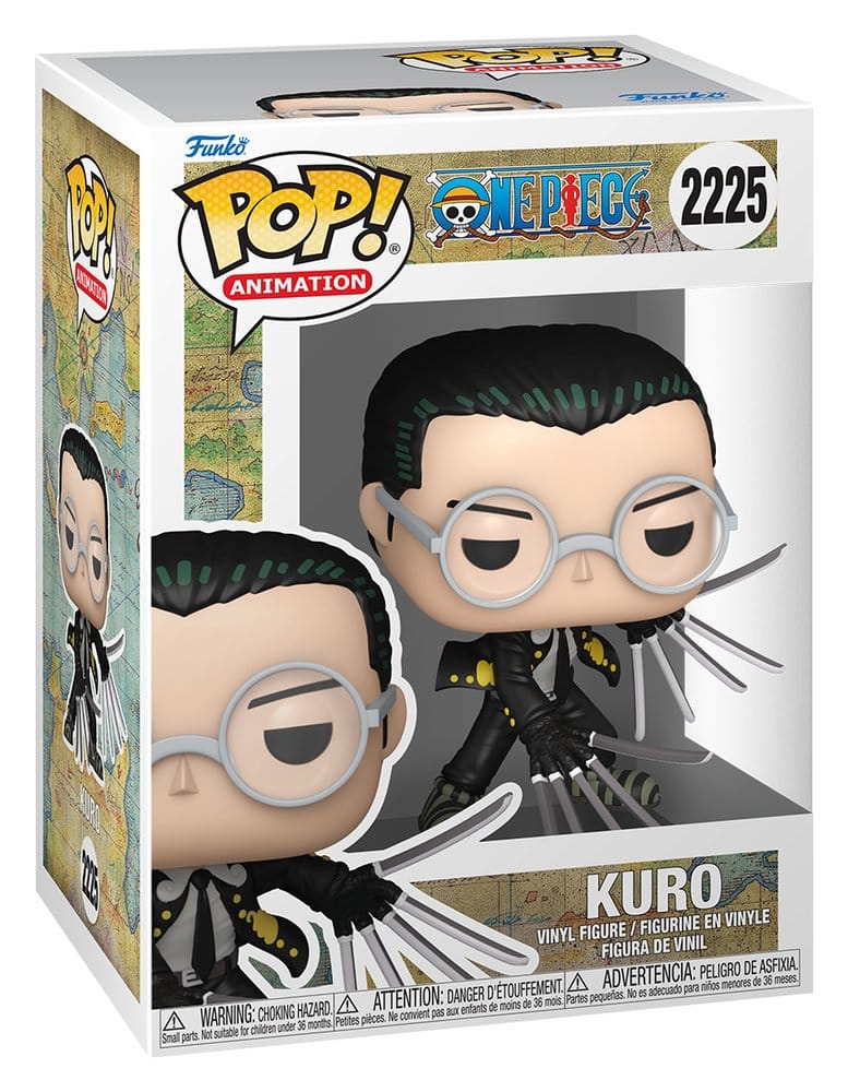 One Piece POP! Animation Vinyl Figure Kuro 9 cm Funko