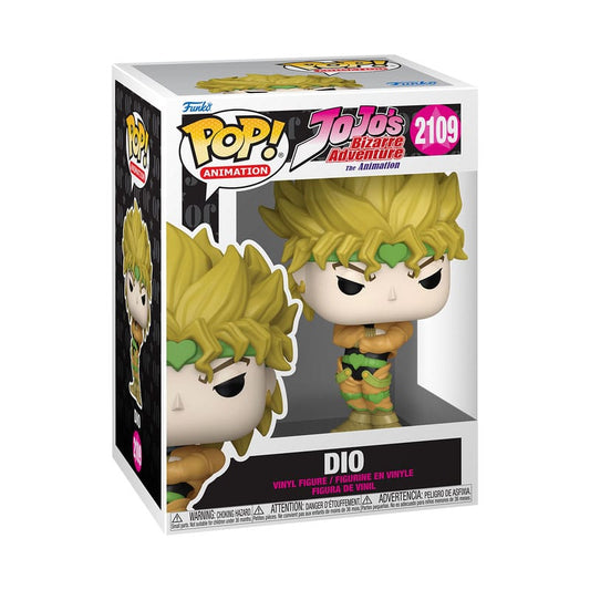 JoJo´s Bizarre Adventure POP! Animation Vinyl Figures DIO 9 cm Funko POP - FanofThings.co.uk