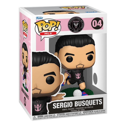 MLS POP! Sports Vinyl Figure Inter Miami- Sergio Busquets(away) 9 cm Funko POP