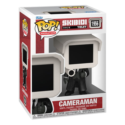 Skibidi Toilet POP! Rocks Vinyl Figure Cameraman 9 cm Funko POP