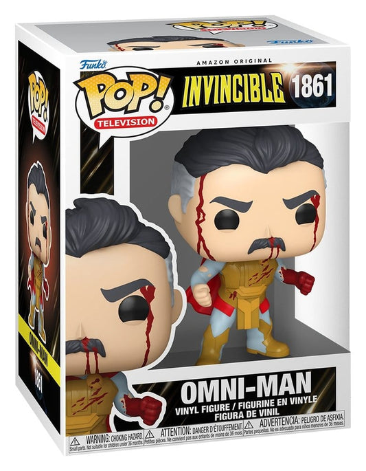 Invincible 2 POP! TV Vinyl Figure Omni-Man (Armor) (Bloody) 9 cm Funko