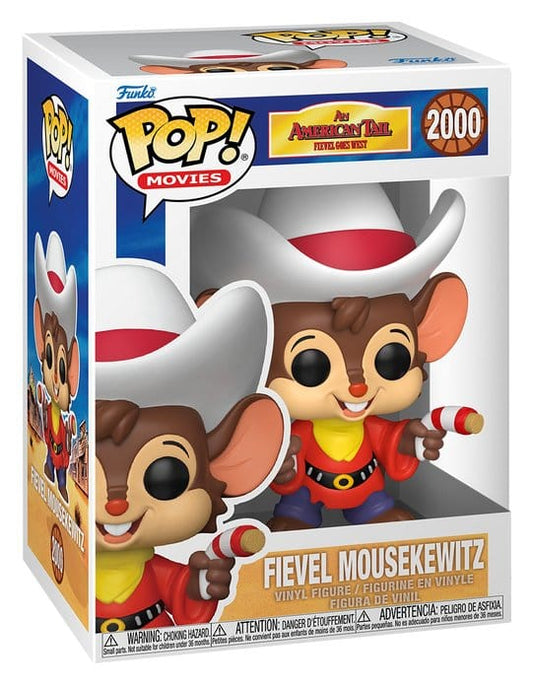 An American Tail: Fievel Goes West POP Vinyl Figure Fievel Mousekewitz 9 cm Funko