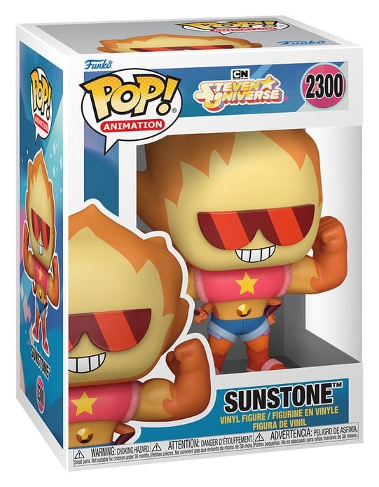 Steven Universe POP! Animation Vinyl Figure Sun Stone 9 cm Funko