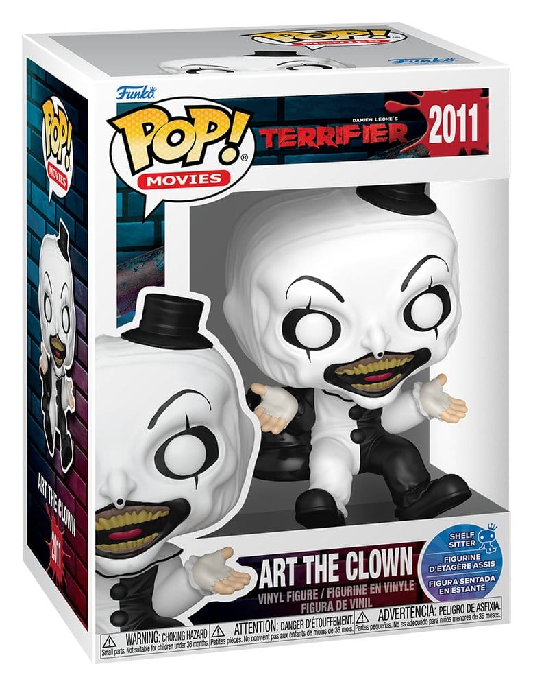 Terrifier POP! Movies Vinyl Figure Art the Clown (Horror Sitters) 9 cm Funko