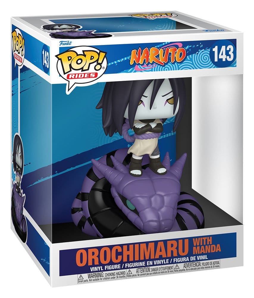 Naruto Classic POP! Rides Vinyl Figure Orochi + Manda 15 cm Funko