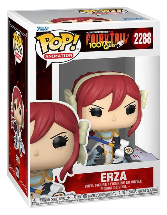 Fairy Tail 100 Year Quest POP! Animation Vinyl Figures Erza 9 cm Funko