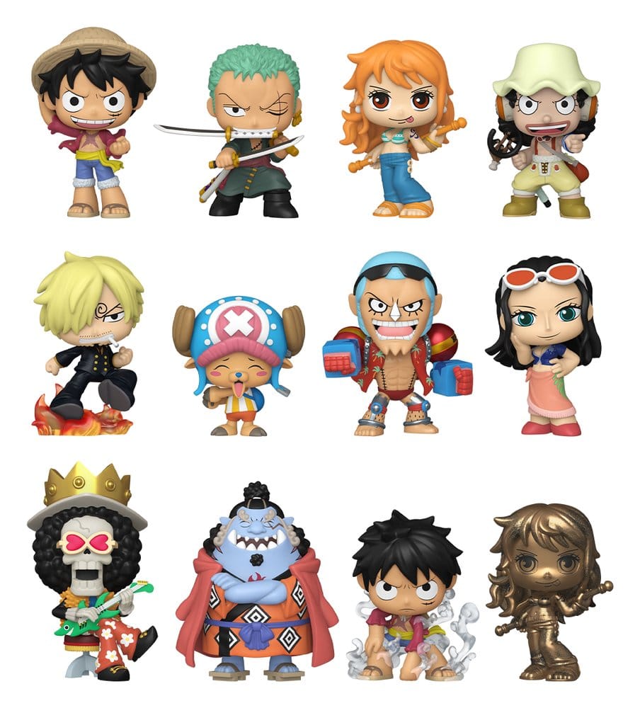 One Piece Mini Figures PDQ 5 cm Display (12) Funko