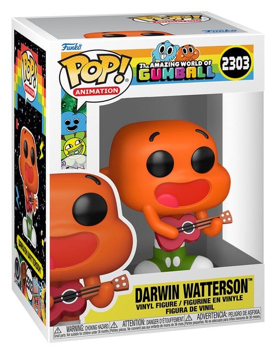 The Amazing World of Gumball POP! Animation Vinyl Figure Darwin 9 cm Funko
