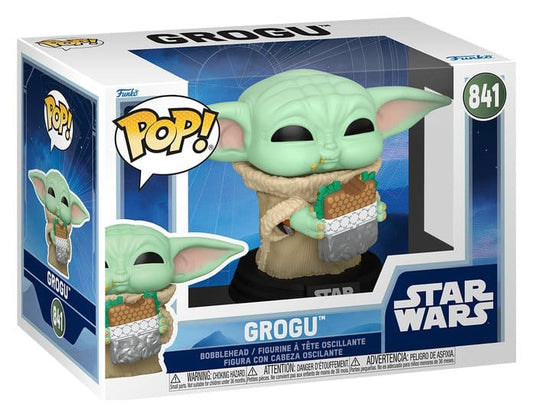 Star Wars: The Mandalorian and Grogu POP! Vinyl Figure Grogu with Sandwich 9 cm