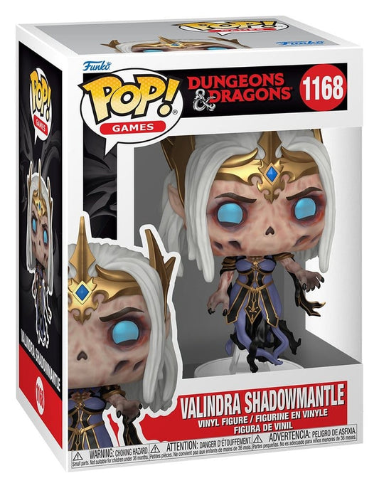 Dungeons & Dragons POP! Games Vinyl Figure Valindra Shadowmantle 9 cm Funko