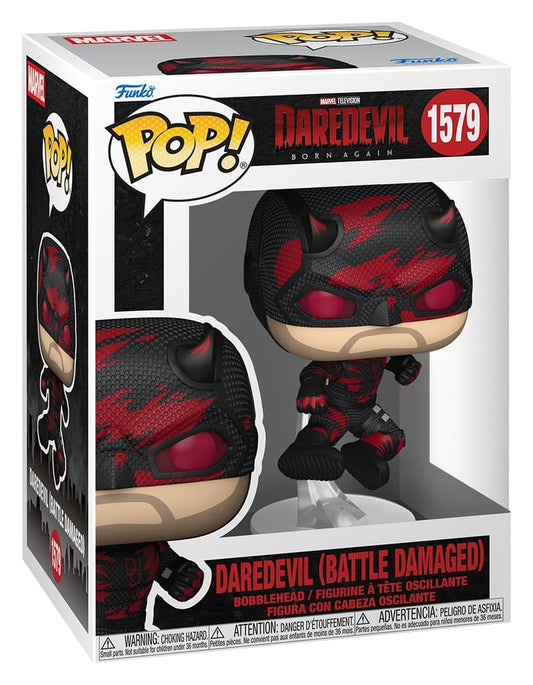 Daredevil: Born Again POP! Marvel Vinyl Figure Daredevil (Battle Damaged) 9 cm Funko