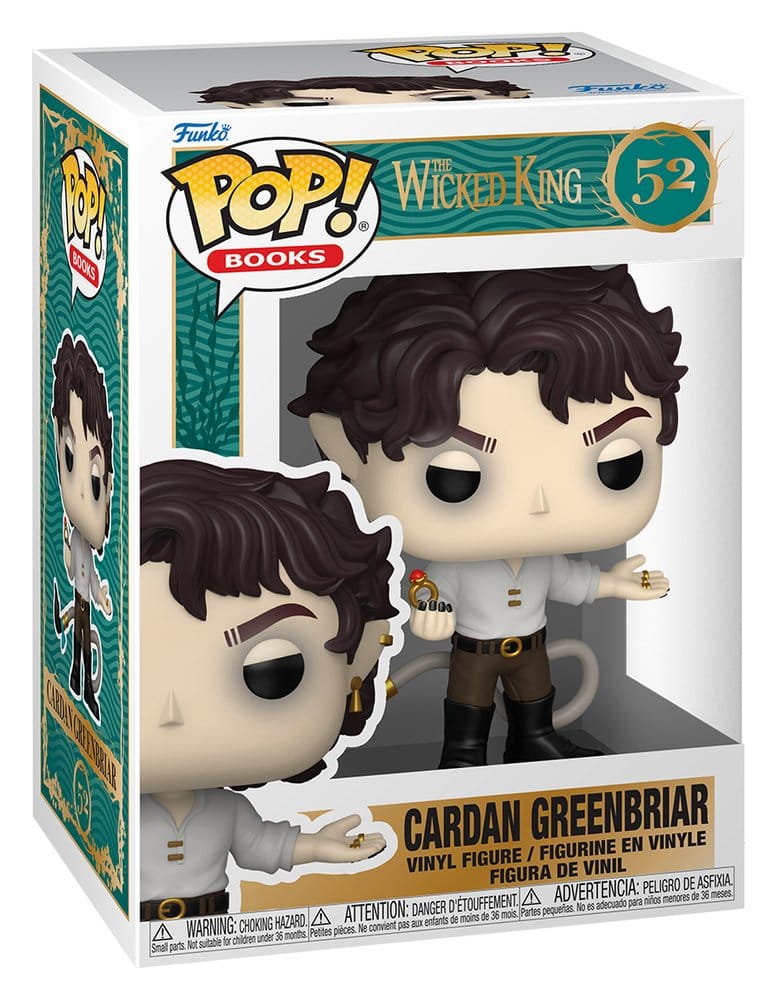 Folk of Air Series POP! Books Vinyl Figure The Wicked King - Cardan G 9 cm Funko