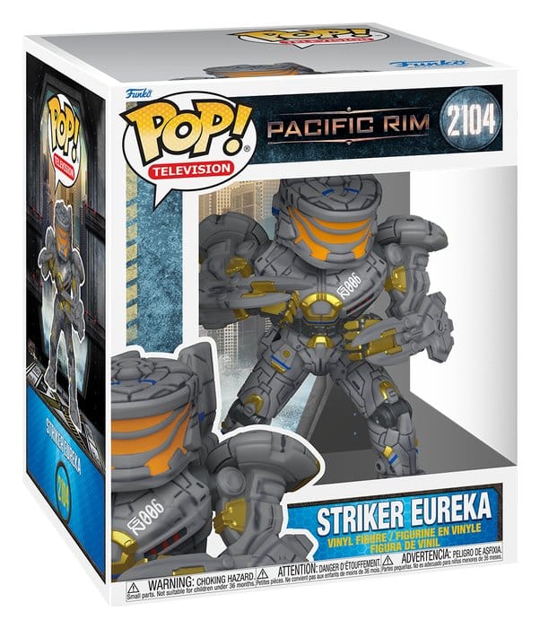 Pacific Rim Super Sized POP! Games Vinyl Striker Eureka 16 cm