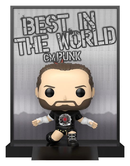 WWE POP! Deluxe Vinyl Figure CM Punk 9 cm