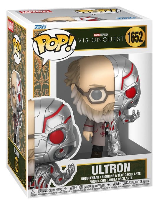 Marvel POP! Vinyl Figure : Vision Quest- Ultron (Split) 9 cm