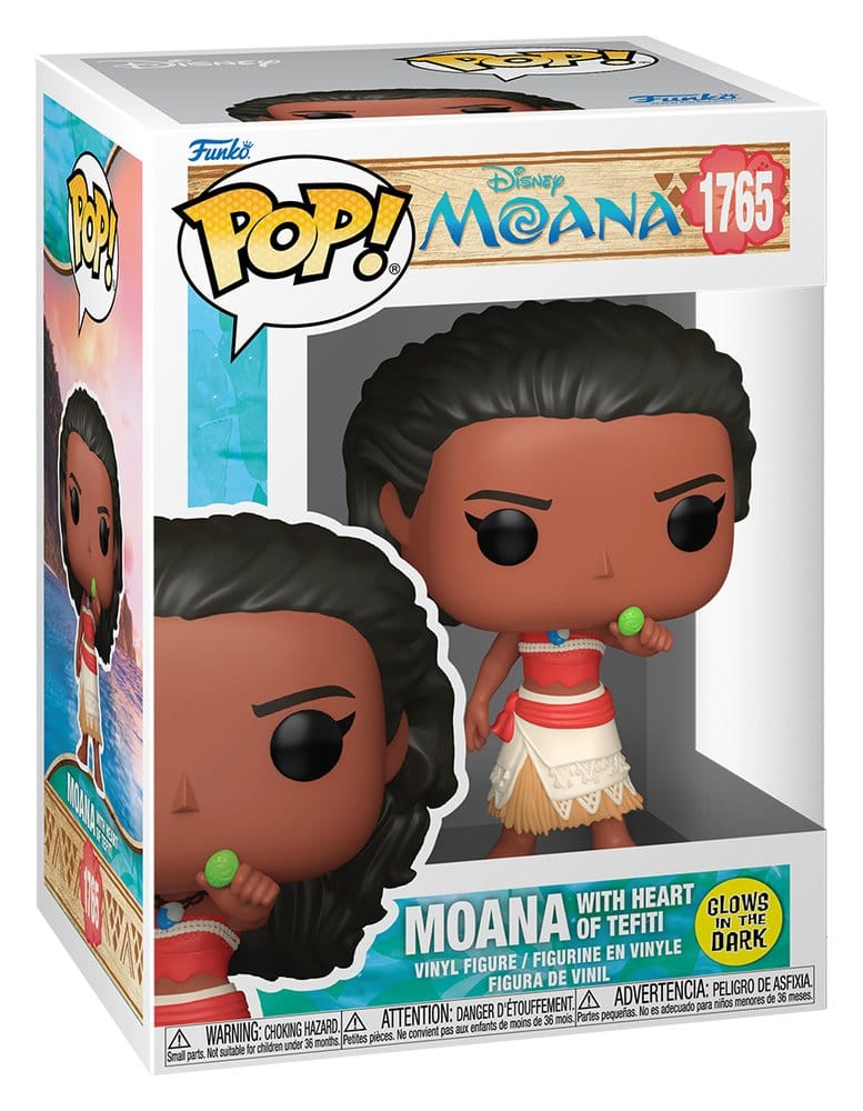 Moana POP! & Buddy Vinyl Figure Moana w/Water(GW) 9 cm Funko