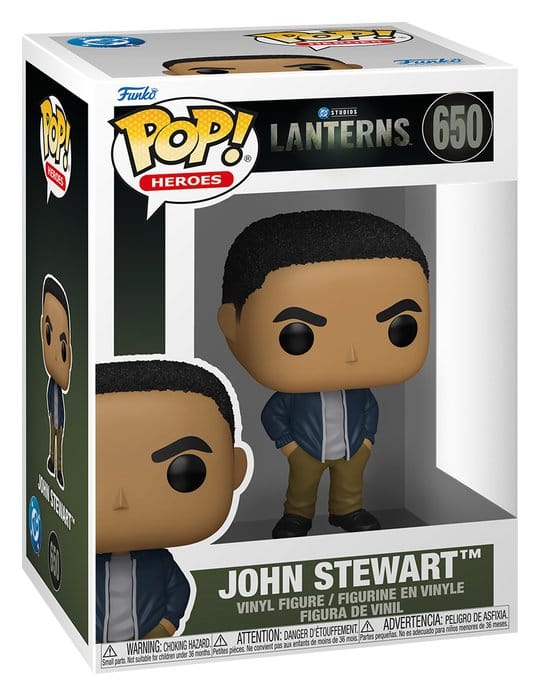 DC Studios Lanterns POP! Heroes Vinyl Figure Jon Stewart 9 cm