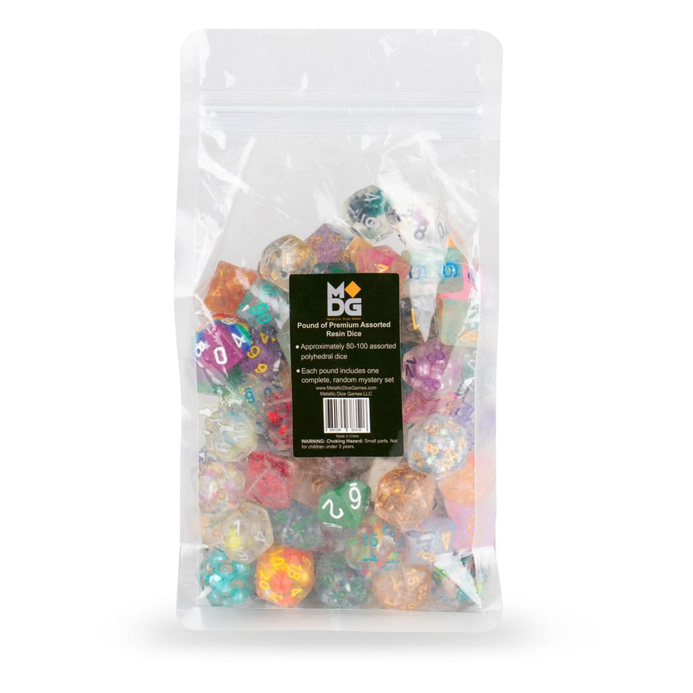 MDG dice set 1 pound FanRoll