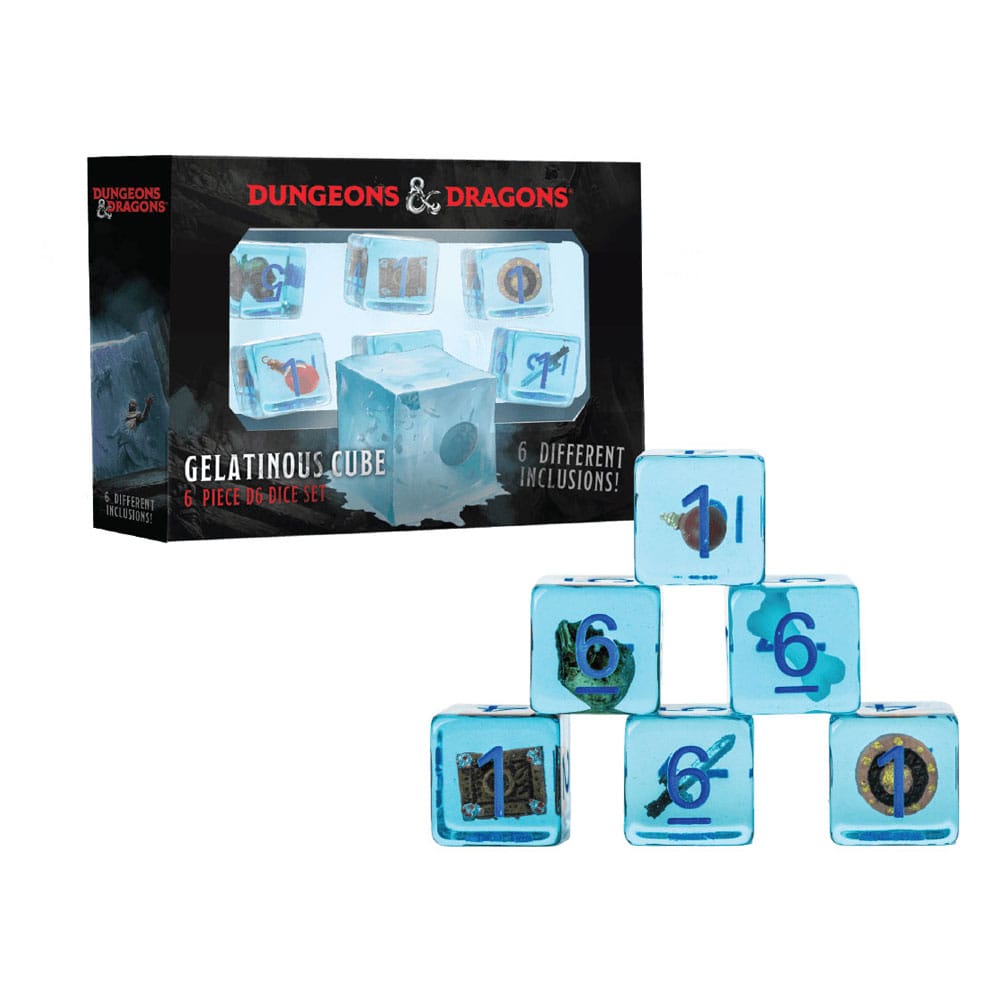 Dungeons & Dragons Dice Set Gelatinous Cube (6) Dice