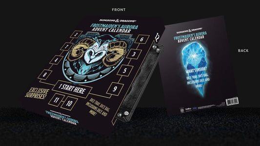 Dungeons and Dragons Advent Calendar Frostmaiden's Aurora Holiday