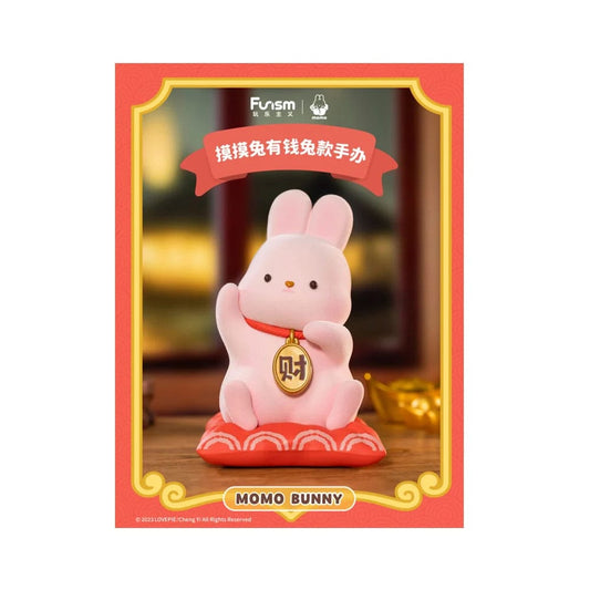 Momo Bunny Statue 1/7 Money Come Come 15 cm