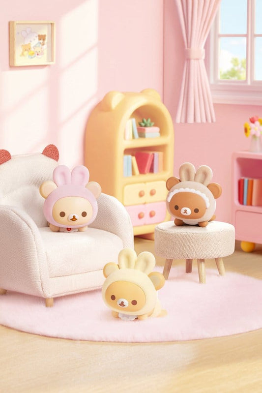 Rilakkuma Nuonuo Baby Series Blind Box Mini Figures Cubby Face Display (4)