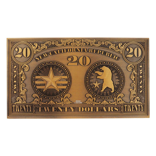 Fallout New Vegas Replica NCR $20 Bill Limited Edition Replicas